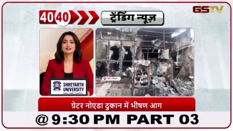 VIDEO: नॉएडा दुकान में भीषण आग