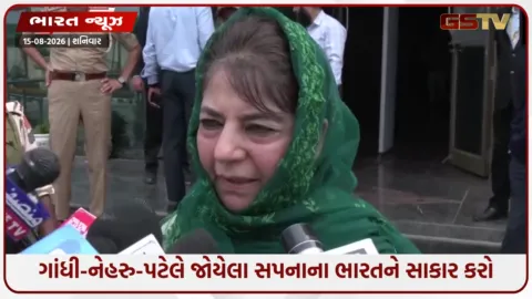 VIDEO: આઝાદીના 80 વર્ષ બાદ આપણે પાછળ નથી જઈ રહ્યા ને તે જોવું જરૂરી: પીડીપી પ્રમુખ મહેબૂબા મુફ્તી  