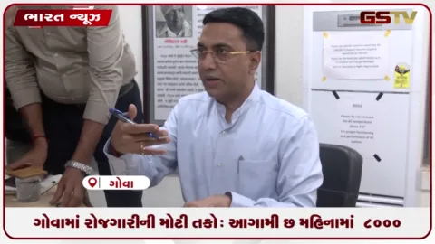VIDEO: ગોવામાં રોજગારીની મોટી તકો: આગામી છ મહિનામાં ૮,૦૦૦ નોકરીઓનું સર્જન કરવામાં આવશે