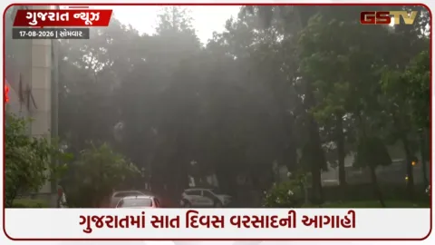 VIDEO: ગુજરાતમાં 5 સિસ્ટમ સક્રિય: આગામી સાત દિવસ વરસાદની આગાહી, દક્ષિણ ગુજરાતમાં યલો એલર્ટ