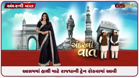VIDEO: VIDEO: ANDARNI VAAT / આસામમાં હાથીઓ માટે રાજધાની ટ્રેન રોકવામાં આવી..!