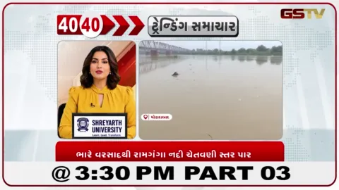 VIDEO: મુરાદાબાદમાં ભારે વરસાદ બાદ રામગંગા નદી ચેતવણી સ્તરથી ઉપર પહોંચી