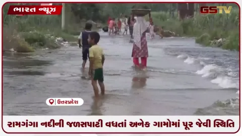 VIDEO: રામગંગા નદીની જળસપાટી વધતાં અનેક ગામોમાં પૂર જેવી સ્થિતિ