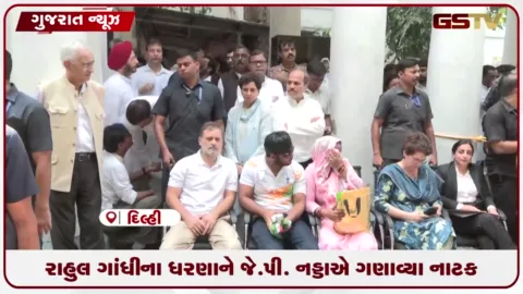 VIDEO: પેલેટ ગન પીડિતના મુદ્દે રાહુલ ગાંધીના ધરણા, જે.પી. નડ્ડાએ કહ્યા સસ્તી લોકપ્રિયતાના ખેલ