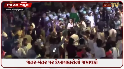VIDEO: દિલ્હીના જંતર-મંતર પર જાતિ આધારિત અનામત વિરુદ્ધ ભારે વિરોધ પ્રદર્શન, દિલ્હી પોલીસ અને RAFનો મોટો કાફલો તૈનાત