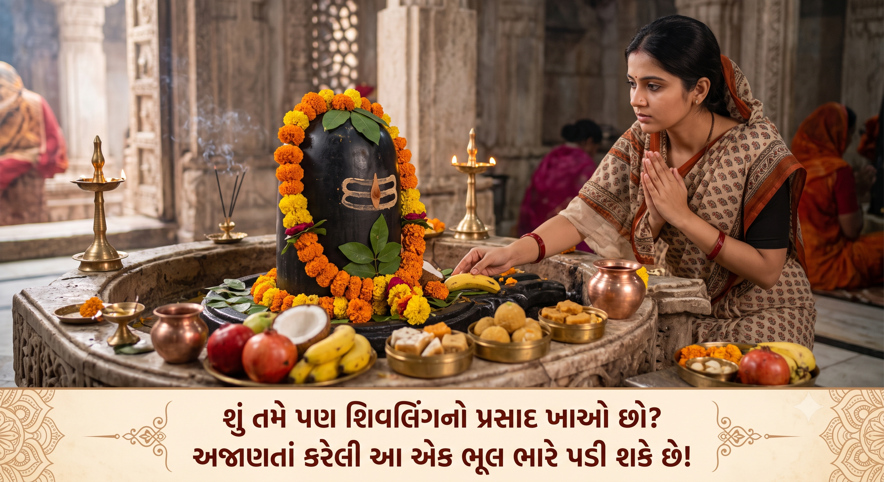 Religion : ભૂલથી પણ ન ખાતા શિવલિંગ પર ચઢાવેલો પ્રસાદ! શિવપુરાણનો આ નિયમ જાણી તમે પણ ચોંકી જશો