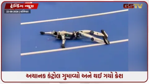 VIDEO: રોબોટનું ‘ખતરનાક મોત’, શરીરમાંથી નીકળ્યાં તણખા, અને પછી થઈ ગયો ઢગલો