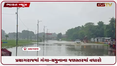 VIDEO: પ્રયાગરાજમાં ગંગા-યમુનાના જળસ્તરમાં વધારો