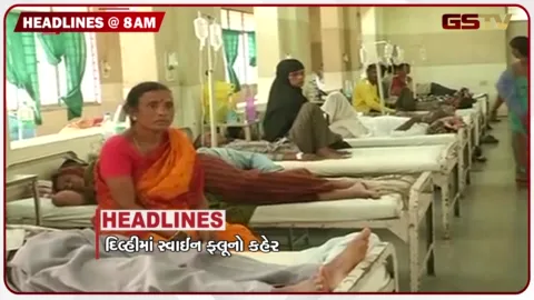 VIDEO: HEADLINE 8.00 AM /  દિલ્હીમાં સ્વાઈન ફ્લૂનો કહેર, ભાવનગર લઠ્ઠાકાંડમાં 12ના મોત, ભંગારવાડામાં બ્લાસ્ટ થતાં 4ના મોત, પુણેમાં રાહુલના ભાજપ પર પ્રહાર