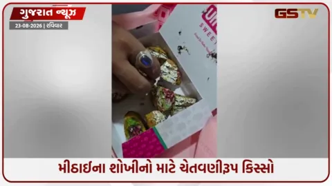 VIDEO: રાજકોટમાં યુ-ફ્રેશ બ્રાન્ડની મીઠાઈમાં ફૂગ નીકળી હોવાનો ગ્રાહકનો આક્ષેપ, ફૂડ વિભાગની કામગીરી સામે પ્રશ્નાર્થ