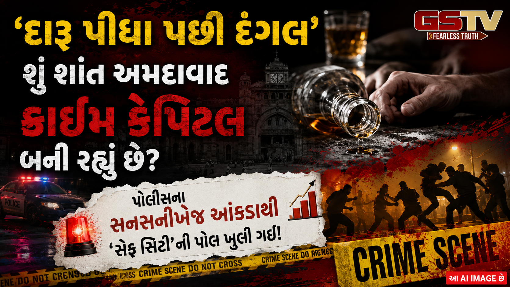 અમદાવાદમાં દર 5 મિનિટે એક હિંસક ઝઘડો, 112 હેલ્પલાઇનના ડેટાએ મચાવ્યો હડકંપ
