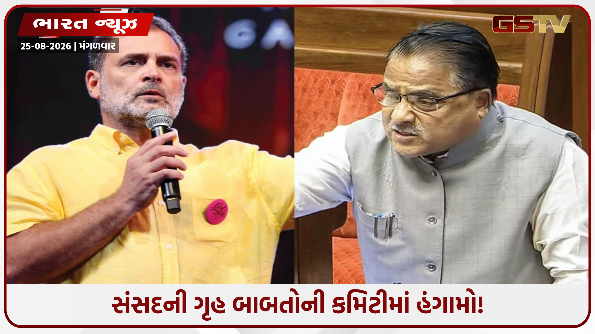 સંસદીય સમિતિની બેઠકમાં ભારે હોબાળો: પેલેટ ગન અને લાઠીચાર્જ મુદ્દે વિપક્ષ આક્રમક, ચર્ચા કરવાની અધ્યક્ષે પાડી ના!