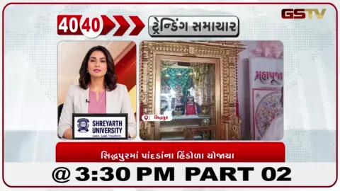 VIDEO: સિદ્ધપુરમાં સ્વામિનારાયણ મંદિર ખાતે હિંડોળા ઉત્સવ