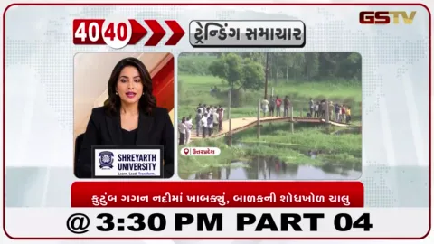 VIDEO: કુટુંભ ગગન નદીમાં ખાબક્યું