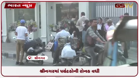 VIDEO: શ્રીનગરમાં પર્યટકોની રોનક વધી