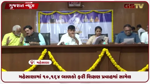 VIDEO: મહેસાણામાં 'સમરસ વિદ્યા સેતુ' ઉજવાયો: ૧૦,૧૬૪ શાળા છોડેલા બાળકો ફરી શિક્ષણના પ્રવાહમાં જોડાયા