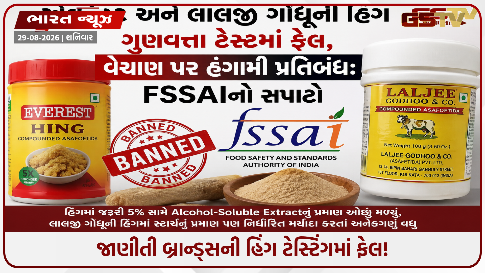 શું તમે પણ વાપરો છો આ કંપનીની હિંગ? સરકારે વેચાણ પર મૂક્યો તાત્કાલિક પ્રતિબંધ; જાણી લો અસલી કારણ!