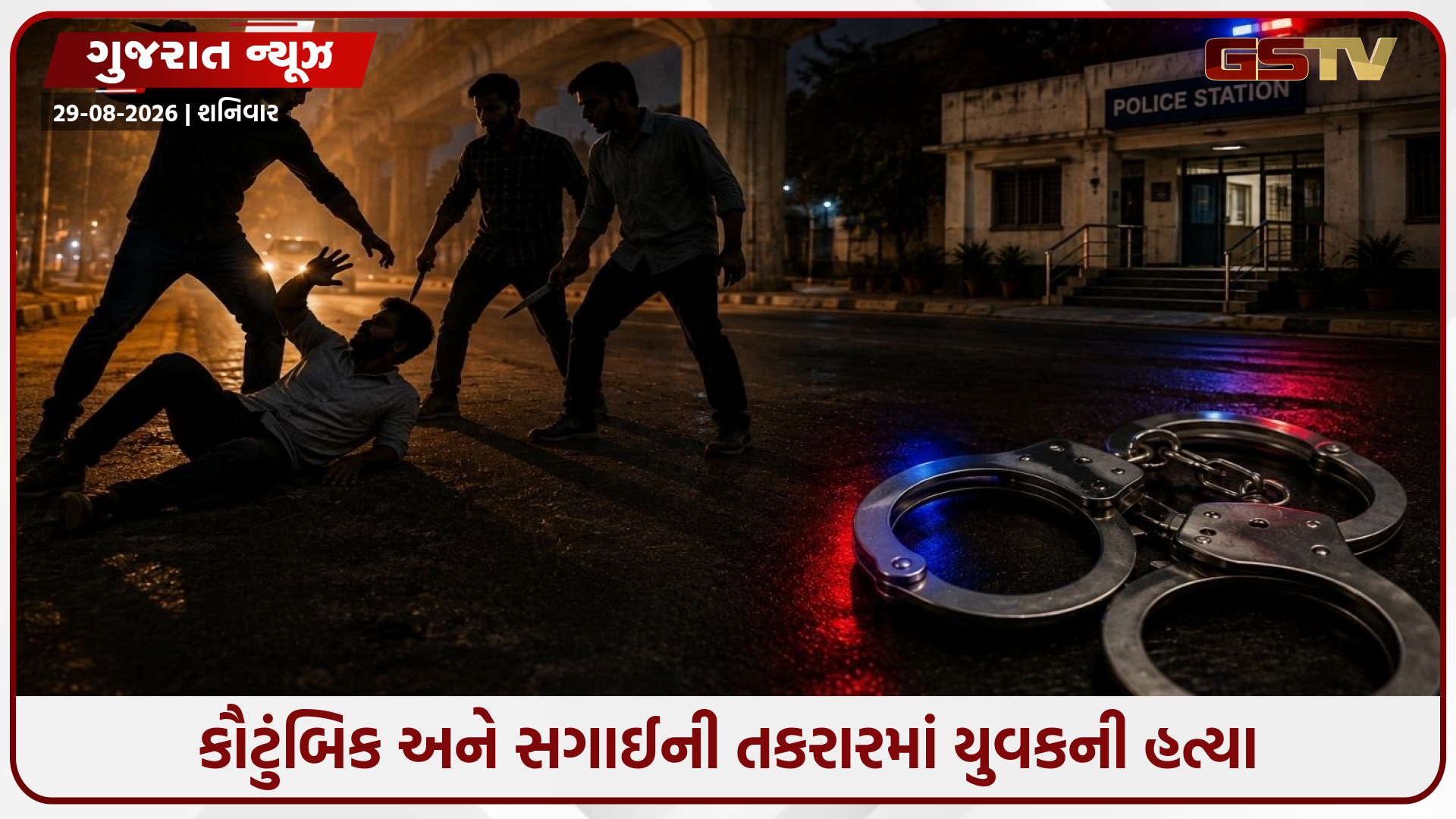 Ahmedabad / કૌટુંબિક અને સગાઈની તકરારમાં યુવકની હત્યા: સાસરી પક્ષે જાહેરમાં જમાઈને છરીના ઘા ઝીંક્યા