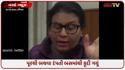 VIDEO: બસમાંથી કૂદ્યા, 500 પગથિયાં ચઢ્યા: ભારતીય મૂળના દંપતીએ નેપાળના પૂરથી આ રીતે બચાવ્યો જીવ