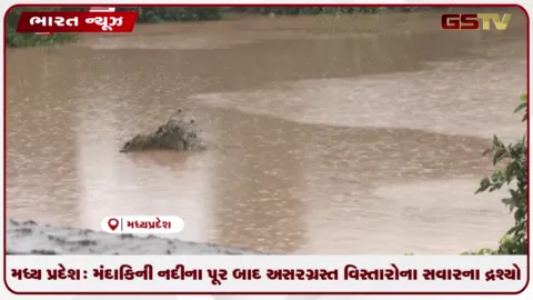 VIDEO: મધ્ય પ્રદેશ: મંદાકિની નદીના પૂર બાદ અસરગ્રસ્ત વિસ્તારોના સવારના દ્રશ્યો