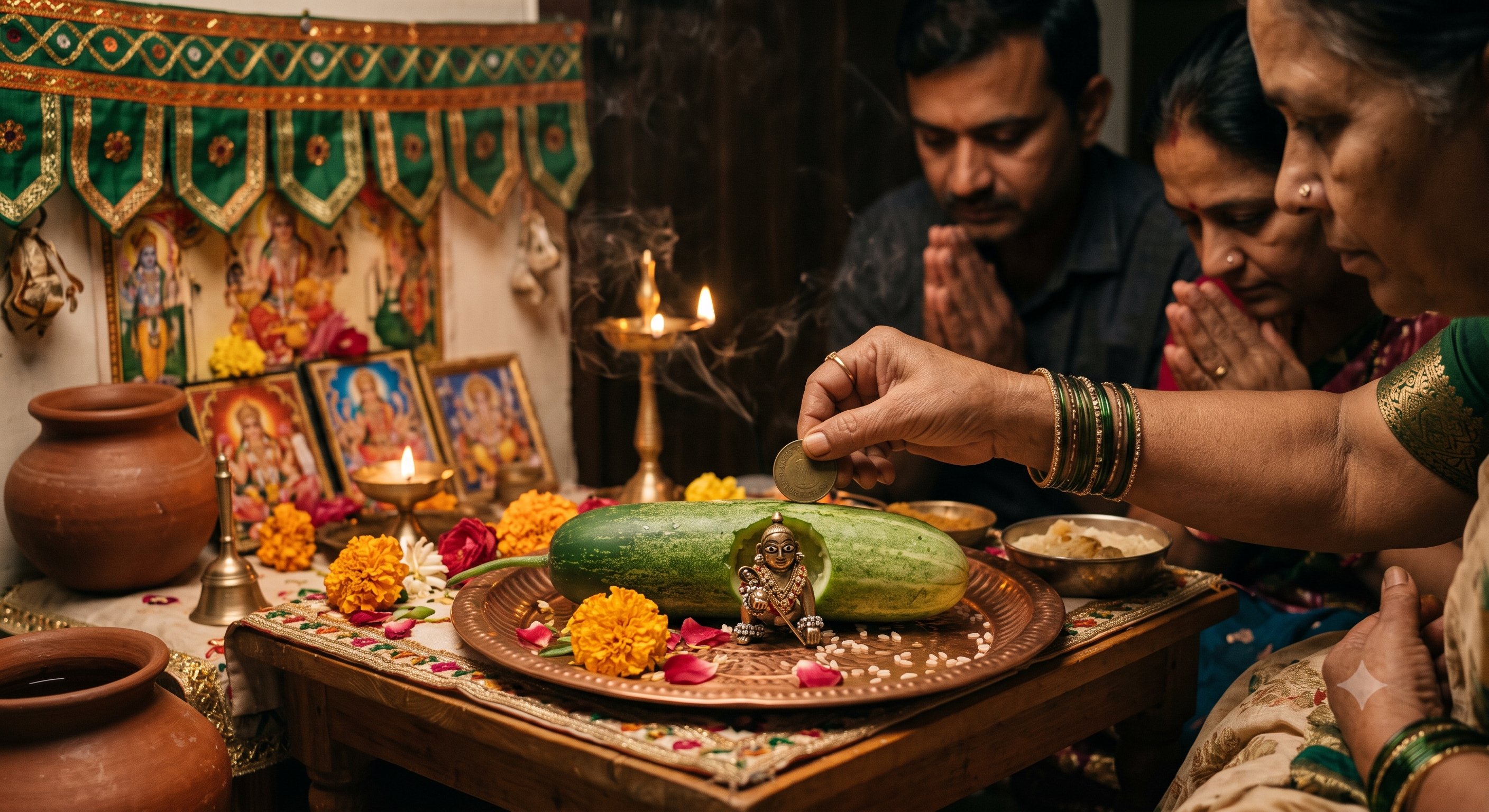 Religion : જન્માષ્ટમી પર કાકડી વગર કાન્હાનો જન્મ અધૂરો? જાણો રાત્રે 12 વાગ્યે કાકડી કાપવા પાછળનું અસલી રહસ્ય