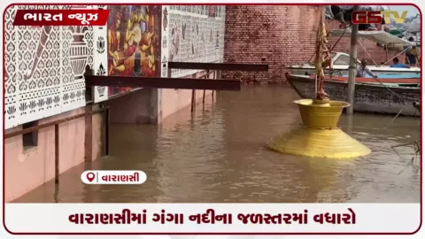 VIDEO: વારાણસીમાં ગંગા નદીના જળસ્તરમાં વધારો