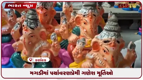 VIDEO: મગડીમાં પર્યાવરણપ્રેમી ગણેશ મૂર્તિઓ