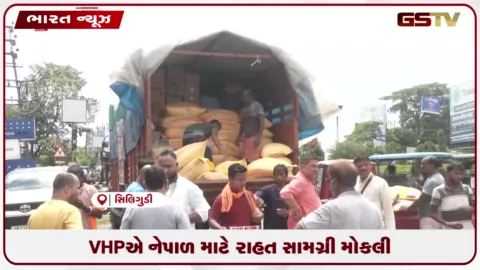 VIDEO: VHPએ નેપાળ માટે રાહત સામગ્રી મોકલી