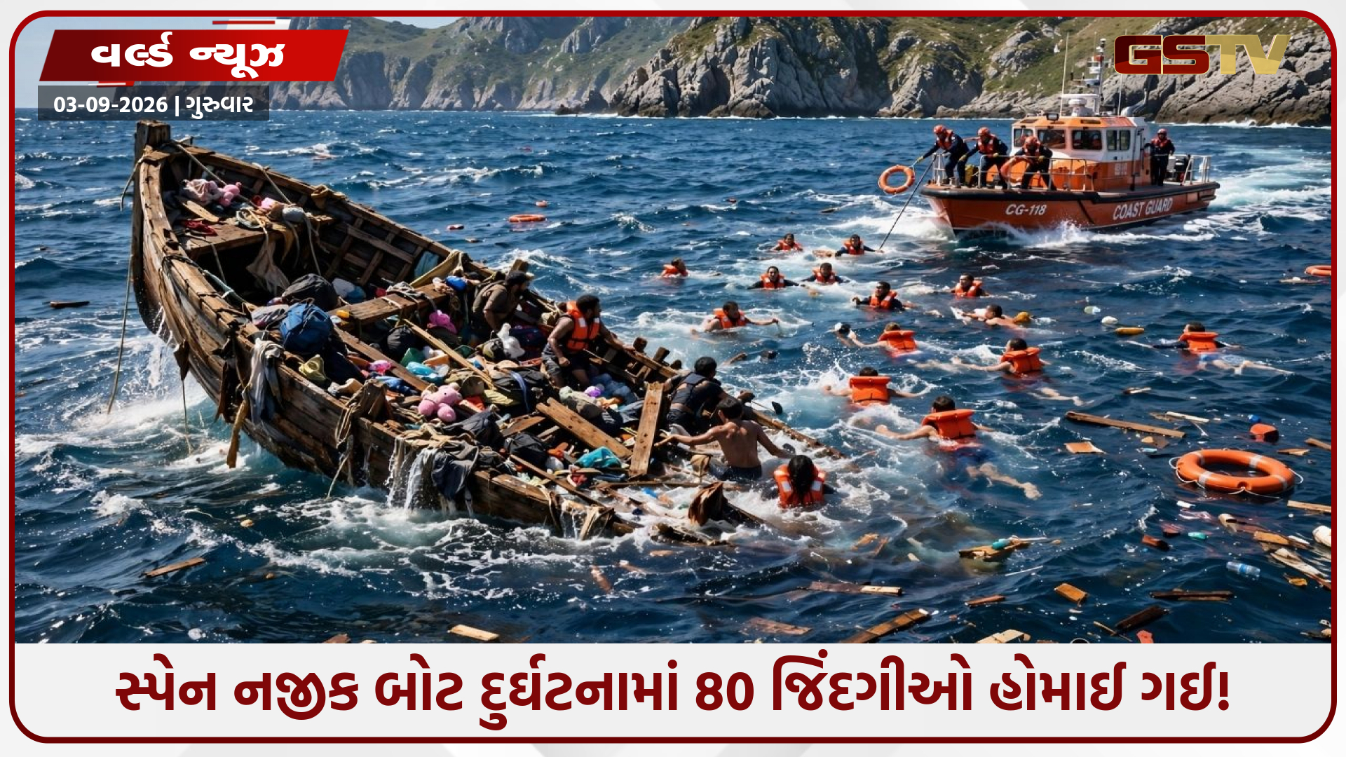 26 દિવસની નર્કાગાર યાત્રા અને અંતે મોત: એટલાન્ટિકના ઊંડા પાણીમાં 80 લોકો ગરકાવ, રૂંવાડાં ઊભાં કરી દે તેવી કહાણી!