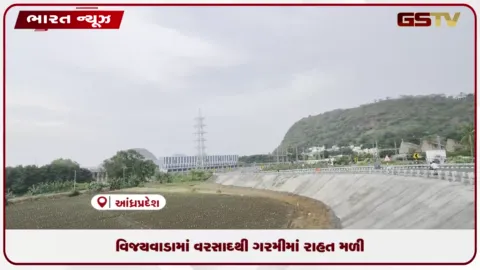 VIDEO: વિજયવાડામાં વરસાદથી ગરમીમાં રાહત મળી