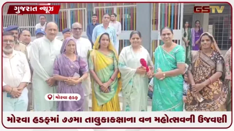 VIDEO: મોરવા હડફમાં ૭૭મા તાલુકા કક્ષાના વન મહોત્સવની ઉજવણી: ધારાસભ્ય નિમિષાબેન સુથારે વધુ વૃક્ષો વાવવા કરી અપીલ