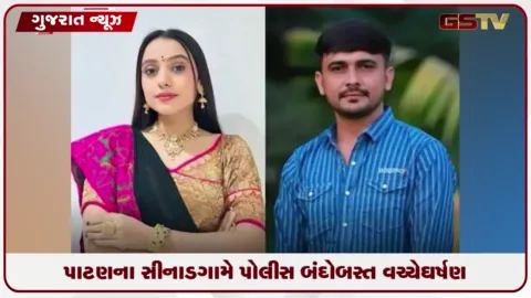 VIDEO: પાટણના સીનાડ ગામે પોલીસ બંદોબસ્ત વચ્ચે ઉગ્ર ઘર્ષણ: ટોળાના હુમલામાં પીએસઆઈ સહિતના પોલીસકર્મીઓ ઇજાગ્રસ્ત થયા