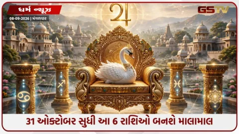VIDEO: 31 ઓક્ટોબર સુધી 6 રાશિઓ પર રહેશે દેવગુરુની કૃપા! ધનવર્ષા અને પ્રગતિના મજબૂત યોગ