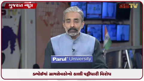 VIDEO: પડતર પ્રશ્નોના નિરાકરણની માંગ સાથે ડભોઈ તાલુકાના ગ્રામસેવકોએ કાળી પટ્ટી ધારણ કરી વિરોધ નોંધાવ્યો