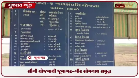VIDEO: સૌની યોજના લિન્ક-૪ હેઠળ જૂનાગઢ અને ગીર સોમનાથના જળાશયોમાં નર્મદાના નીર ઠાલવવાની કામગીરી પૂરજોશમાં