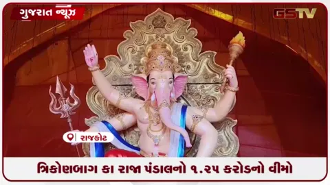 VIDEO: ત્રિકોણ બાગ ખાતે 28 વર્ષથી ‘ત્રિકોણ બાગ કા રાજા’નો મહોત્સવ CCTV-ફાયર સેફ્ટી સાથે આ વખતે રૂ.1.25 કરોડનો વીમો