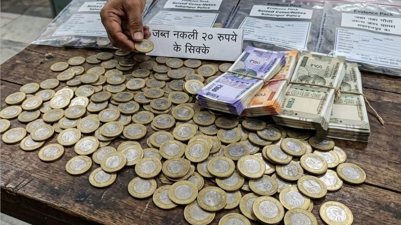 ₹500 ની નોટો ભૂલી જાઓ, હવે ₹20 ના નકલી સિક્કાનું કાળું સામ્રાજ્ય! ₹1.20 લાખના જથ્થા સાથે બે શખ્સો ઝડપાયા
