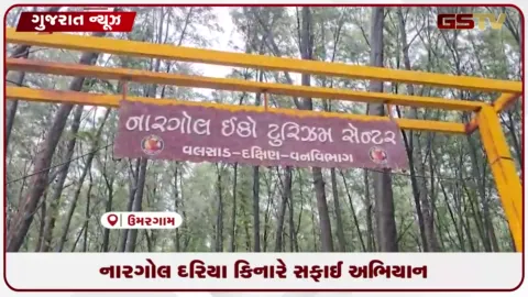 VIDEO: વલસાડના નારગોલ દરિયા કિનારે મંત્રી કનુ દેસાઈ અને કલેક્ટરની ઉપસ્થિતિમાં સફાઈ અભિયાન