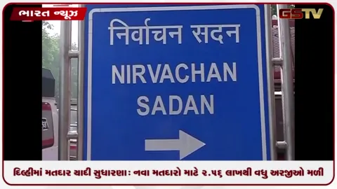 VIDEO: દિલ્હીમાં મતદાર યાદી સુધારણાઃ નવા મતદારો માટે ૨.૫૬ લાખથી વધુ અરજીઓ મળી