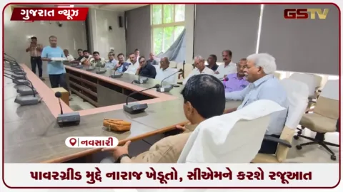 VIDEO: નવસારીમાં પાવર ગ્રીડના મુદ્દે ખેડૂતો નારાજ, સમાન વળતર માટે મુખ્યમંત્રીને રજૂઆત કરશે
