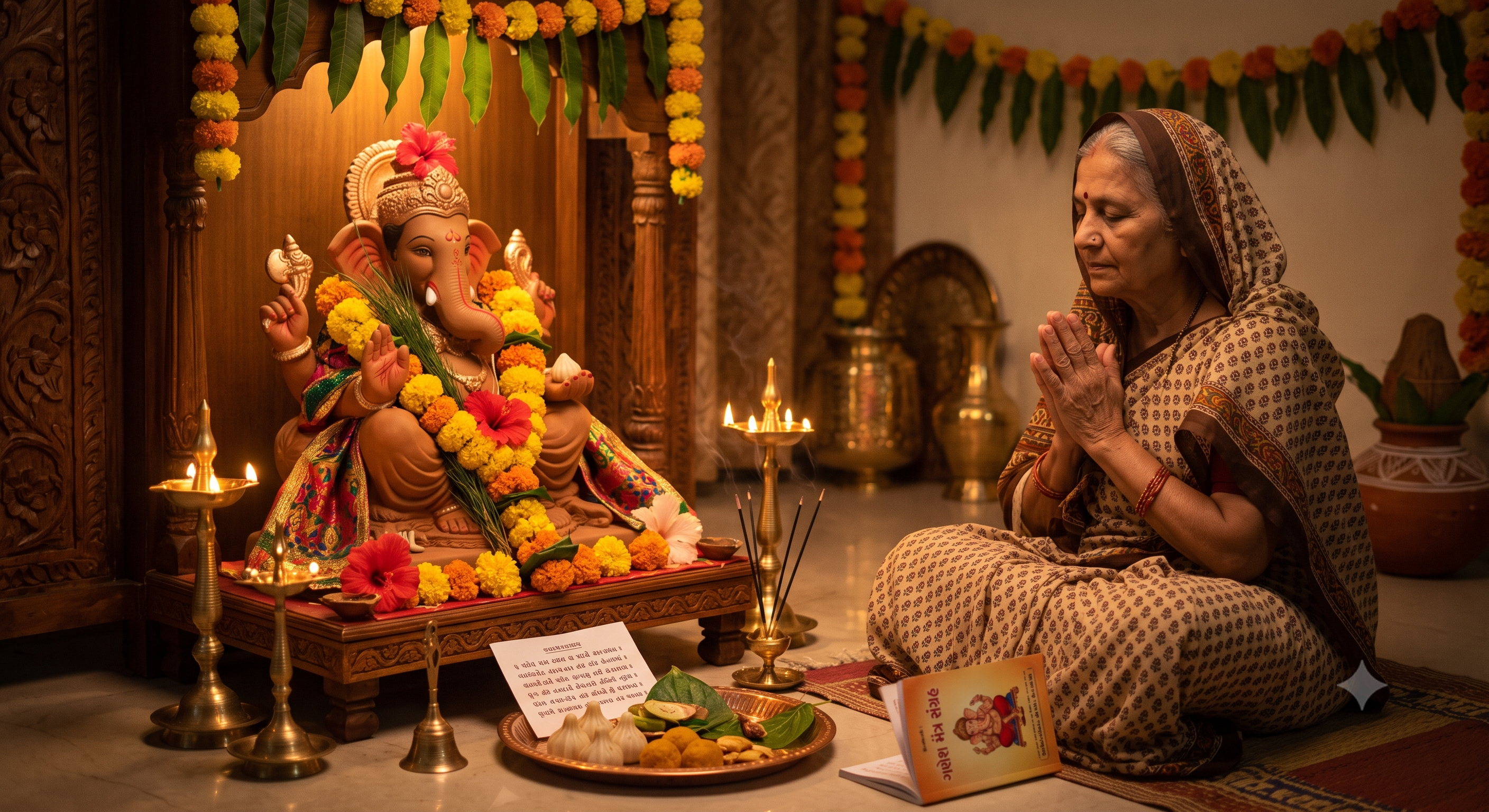 Religion : ગણેશ ચતુર્થી પર કરી લો આ ચમત્કારી મંત્રોનો જાપ, બાપ્પા રાતોરાત ખોલી દેશે બંધ કિસ્મતના દ્વાર