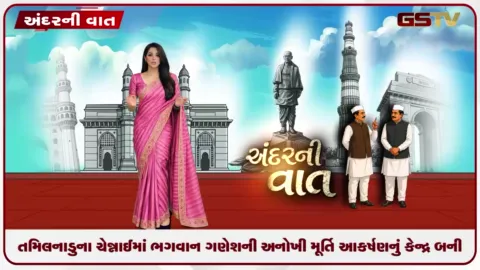 VIDEO: ચેન્નાઈમાં ભગવાન ગણેશની અનોખી મૂર્તિ બની આકર્ષણનું કેન્દ્ર