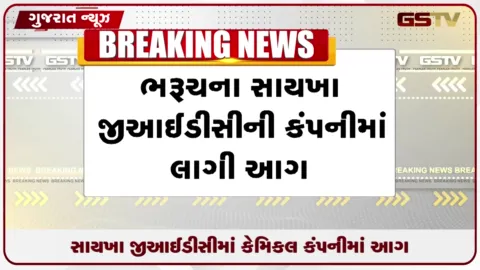 VIDEO: ભરૂચની સાયખા જીઆઈડીસી સ્થિત મોરડિયા કેમિકલ કંપનીમાં અચાનક ભીષણ આગ ફાટી નીકળી