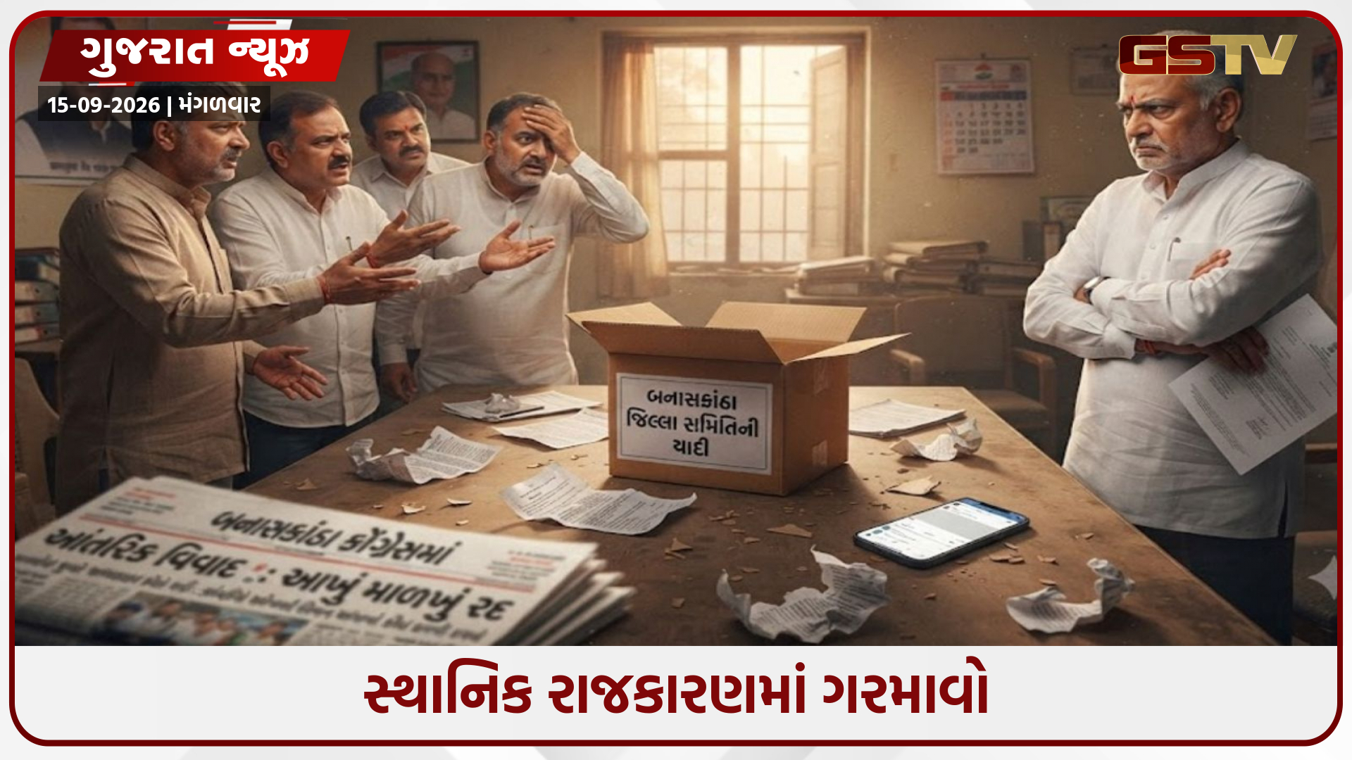 બનાસકાંઠા જિલ્લા કોંગ્રેસનું આખું માળખું રદ, જાણો શું છે વિવાદ