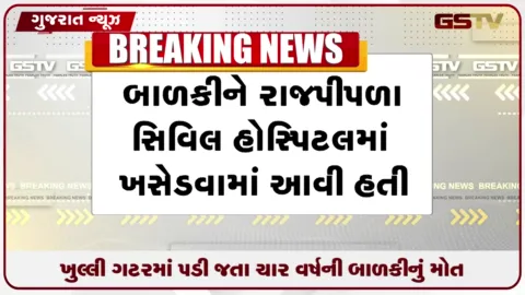 VIDEO: ભરૂચના મોદલિયા ગામમાં ખુલ્લી ગટરમાં પડી જતાં ચાર વર્ષની બાળકીનું મોત