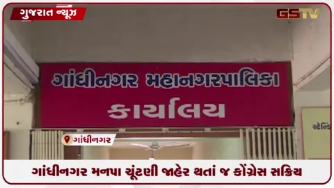 VIDEO: ગાંધીનગર મનપા ચૂંટણી જાહેર થતાં જ કોંગ્રેસ સક્રિય: તમામ વોર્ડમાં મજબૂત ઉમેદવારો ઊભા રાખવાની જાહેરાત
