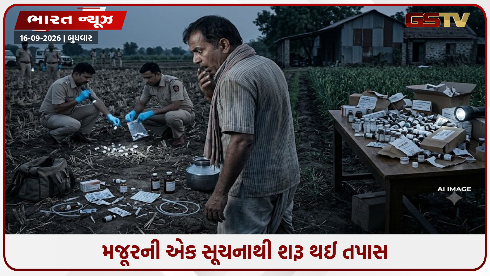 સામાન્ય ખેત મજૂરની એક નજરે પકડી પાડ્યું નકલી દવાનું નેટવર્ક, ₹4.91 કરોડનો જથ્થો જપ્ત