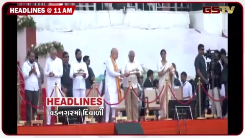 VIDEO: HEADLINE_12.00 PM/ વડનગરથી વારાણસી સુધી પદયાત્રા, ટેરીફની શેરબજાર પર કોઈ અસર નહીં, તરાવ નદીનો ચેકડેમ ઓવર ફ્લો