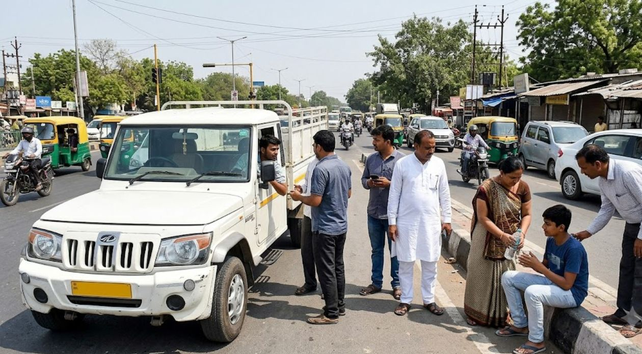 Ahmedabad / સરખેજ ઢાળ ચાર રસ્તા નજીક બોલેરોએ રોડ ક્રોસ કરતા 15 વર્ષના સગીરને કચડ્યો