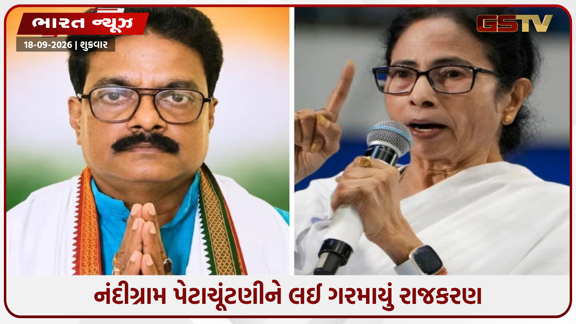 બંગાળની નંદીગ્રામ પેટાચૂંટણીમાં રાજકીય ગરમાવો; કોંગ્રેસ ઉમેદવારની ધરપકડ, મમતા બેનરજીએ આપ્યું હતું સમર્થન